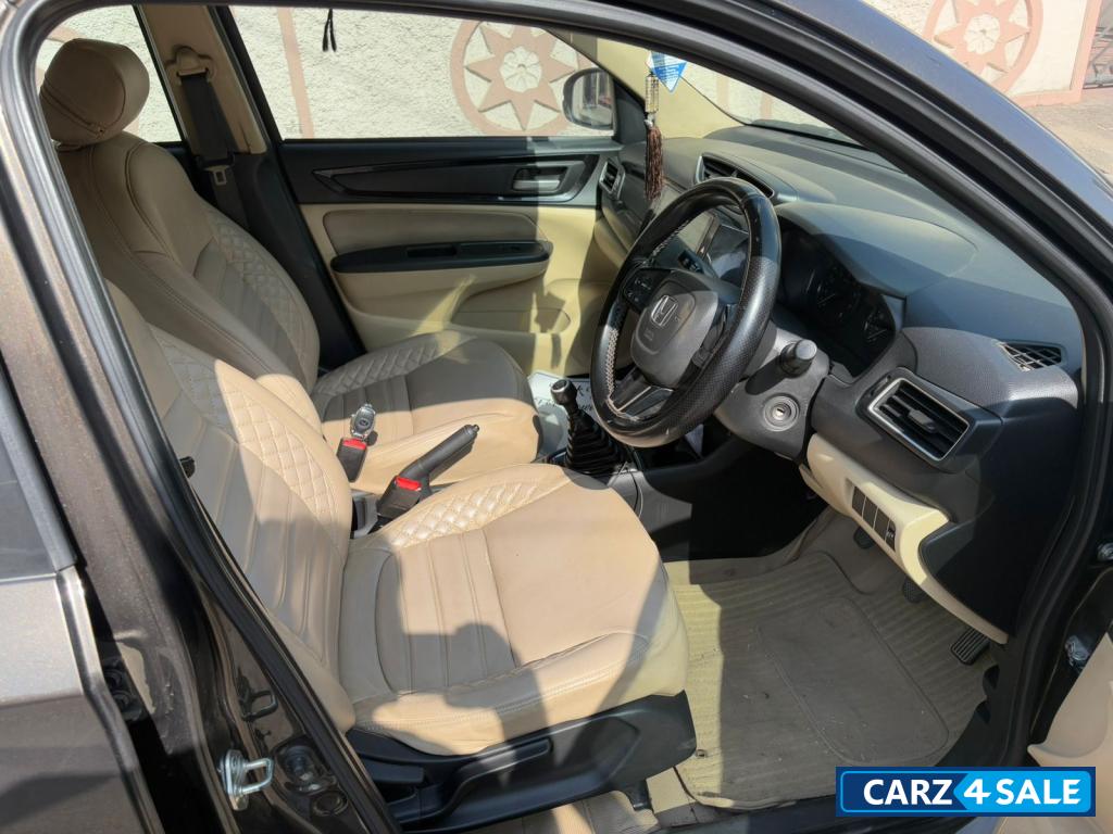 Metallic Brown Honda Amaze S MT