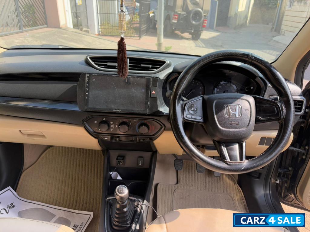 Metallic Brown Honda Amaze S MT