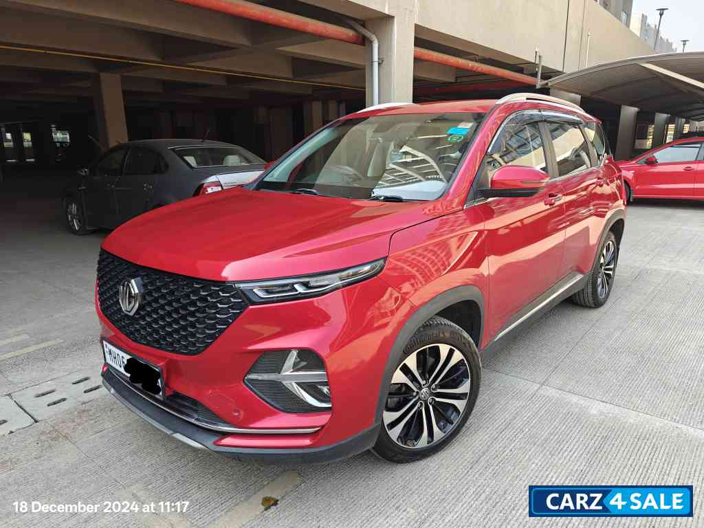 Red MG Hector Plus Smart 2.0 Diesel 7 Seater