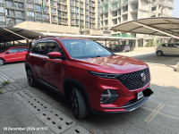 Red MG Hector Plus Smart 2.0 Diesel 7 Seater