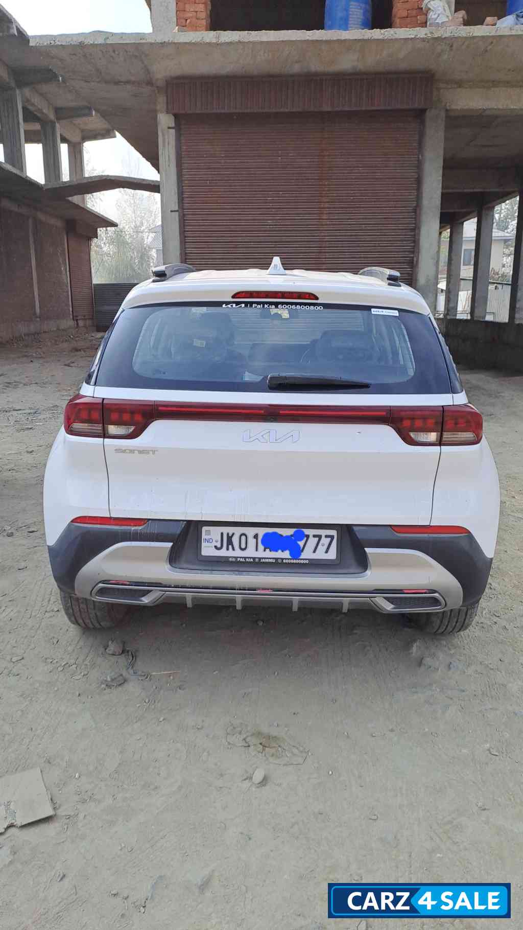 White Kia Sonet Htx Plus 1.5 MT