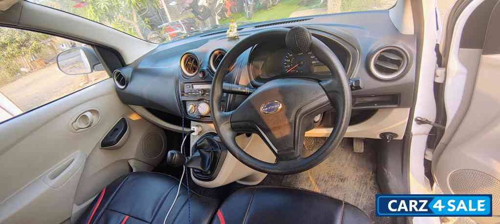 White Datsun Go Plus T