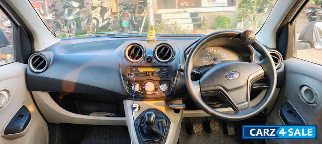 White Datsun Go Plus T