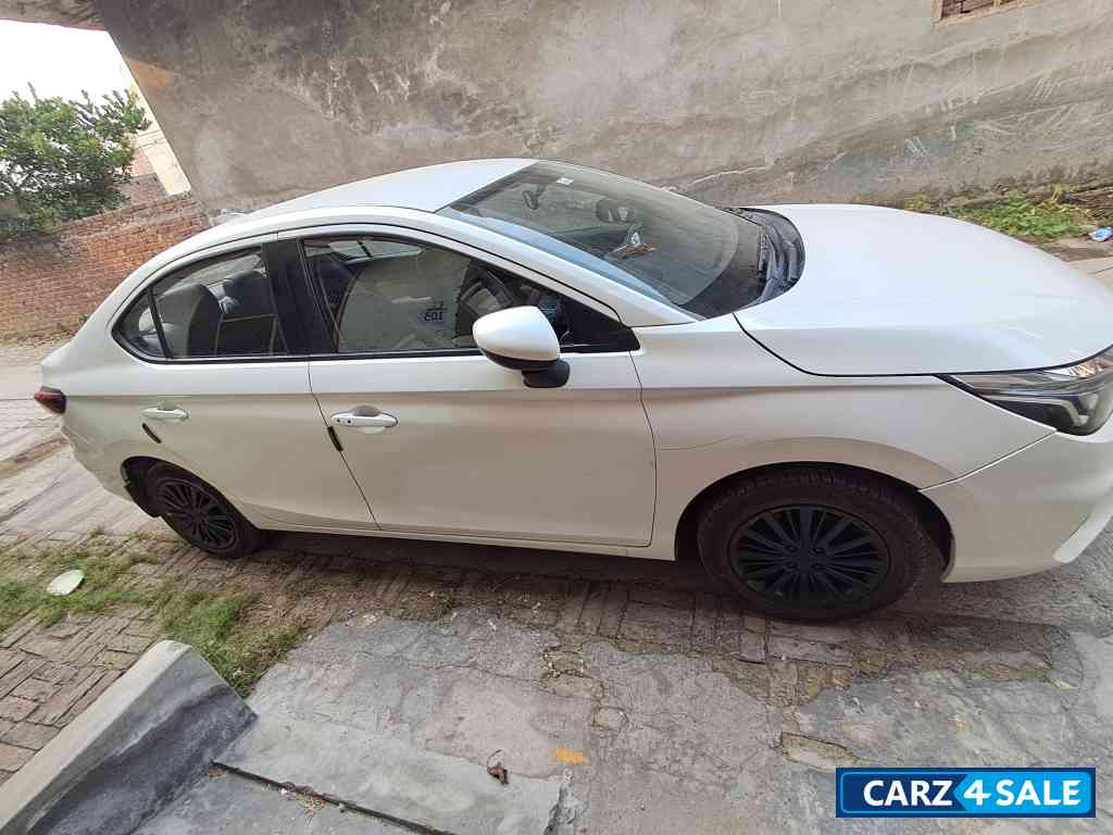 White Honda City Petrol