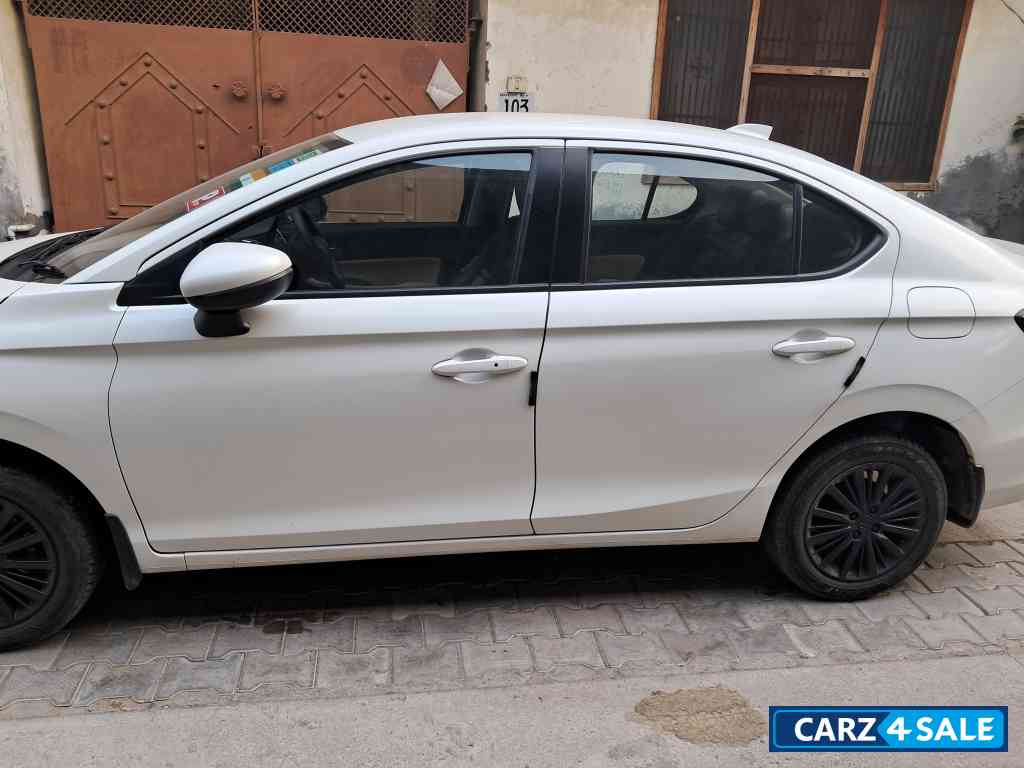 White Honda City Petrol