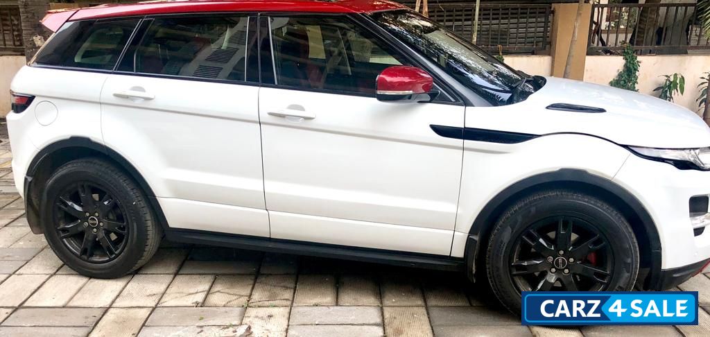 White And Red Land Rover Range Rover Evoque White And Red Land Rover Range Rover Evoque