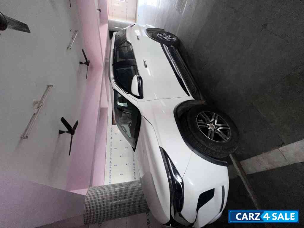 White Toyota Fortuner