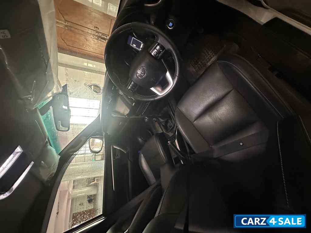 White Toyota Fortuner