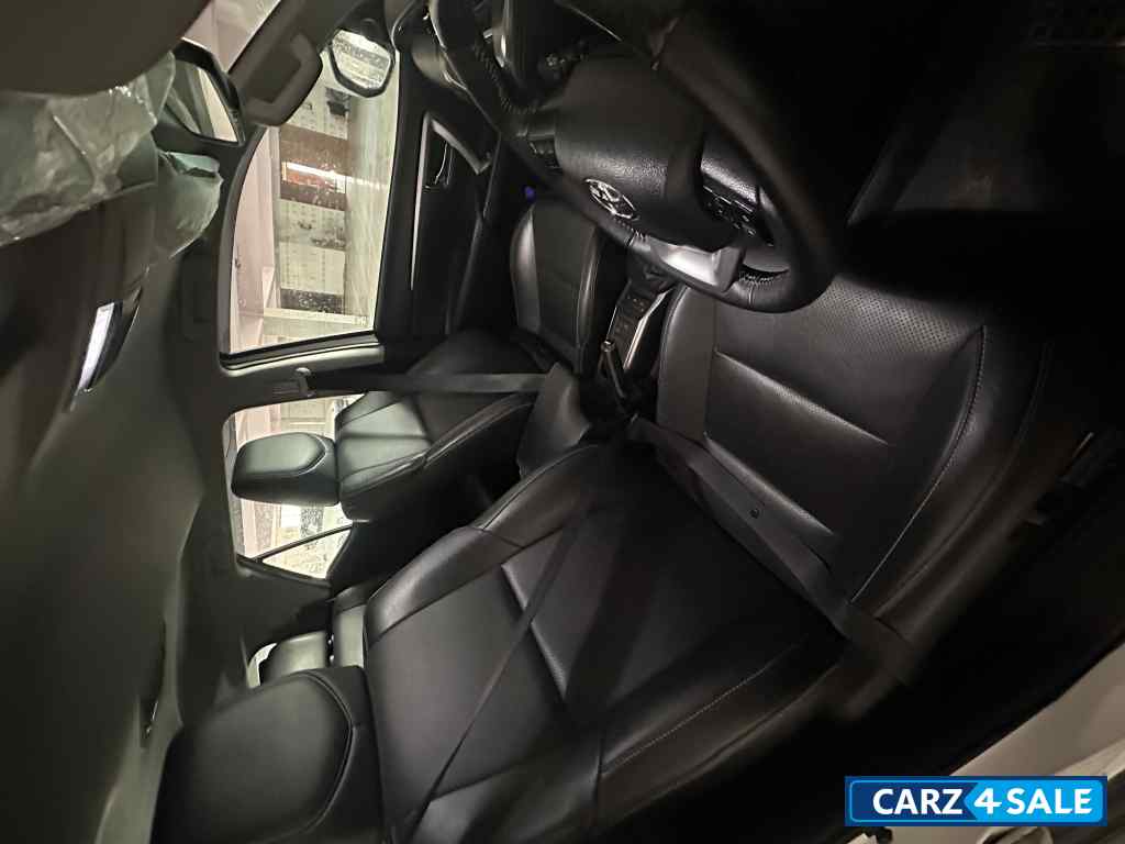 White Toyota Fortuner