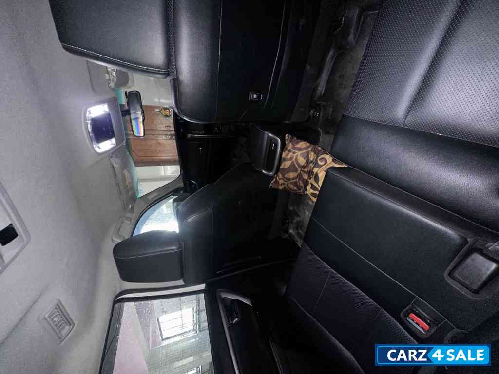 White Toyota Fortuner