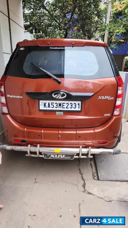 Orange Mahindra XUV 500 W4