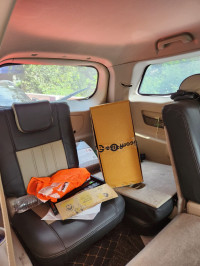 Orange Mahindra XUV 500 W4