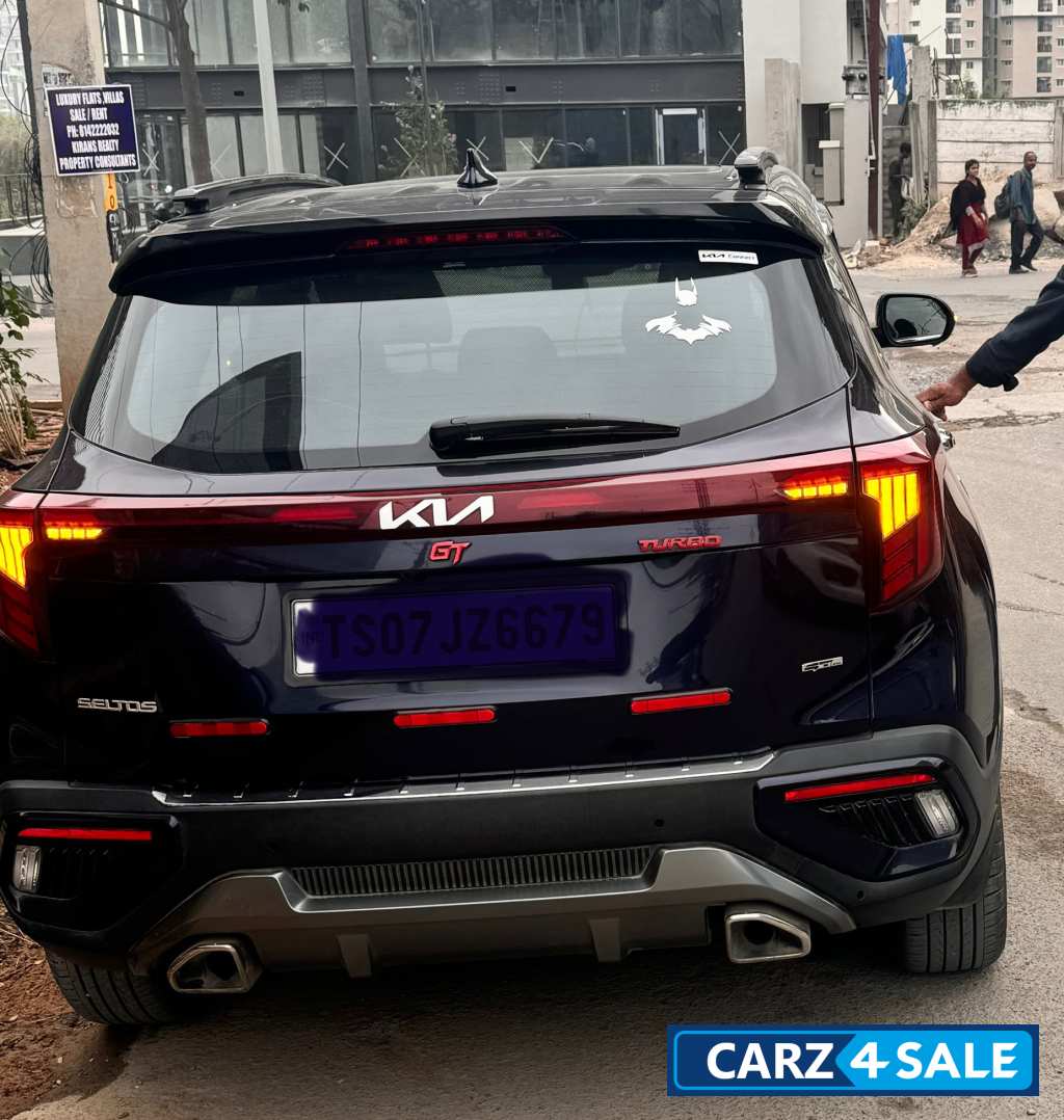 Imperial Blue Kia Seltos GTX PLUS 7 DCT