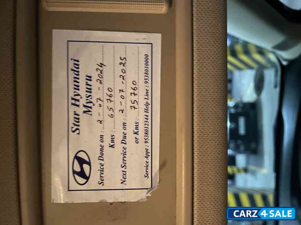 Grey Hyundai Verna SXVTVT