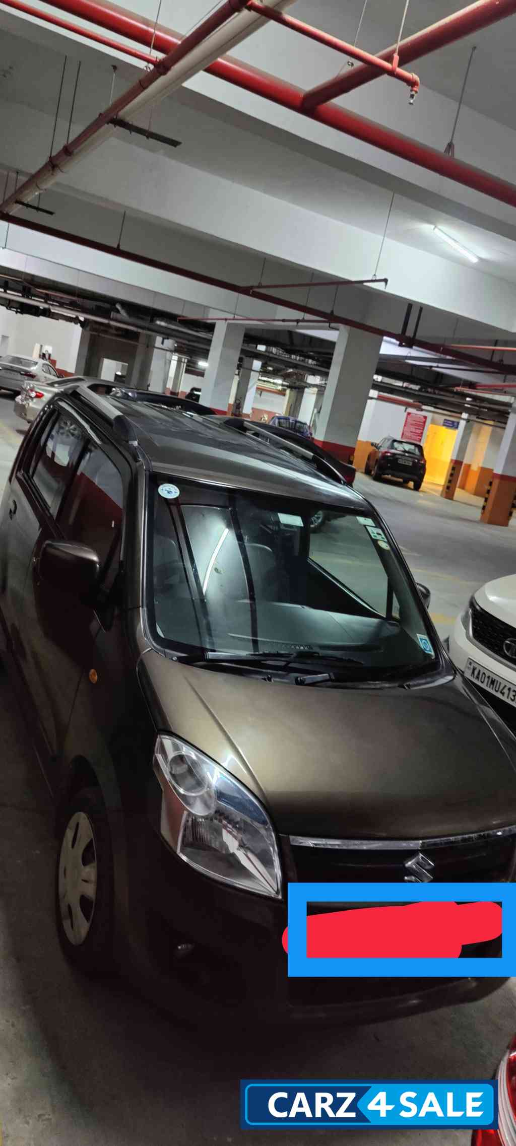 Brown Maruti Suzuki Wagon R AMT VXi Optional