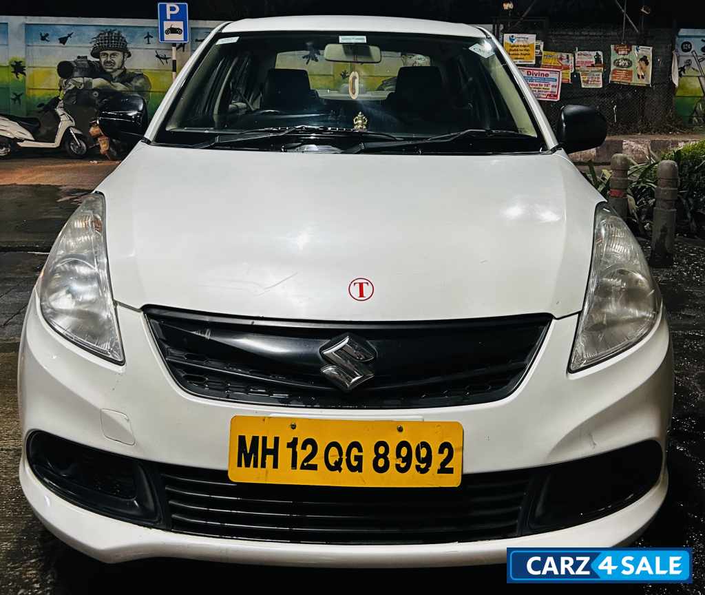 Pearl White Maruti Suzuki Dzire Tour s