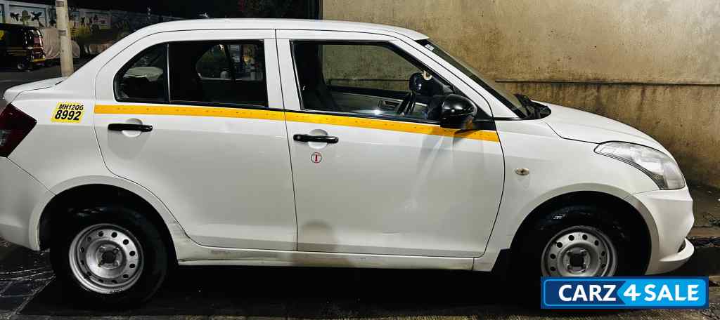 Pearl White Maruti Suzuki Dzire Tour s