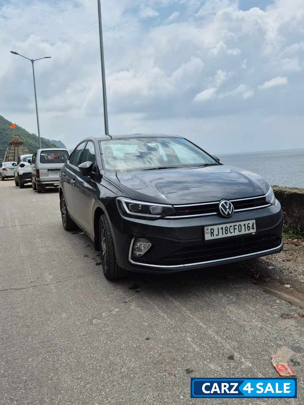 Carbon Grey Volkswagen Virtus topline MT