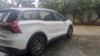 White Mahindra XUV700 AX7