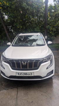 White Mahindra XUV700 AX7