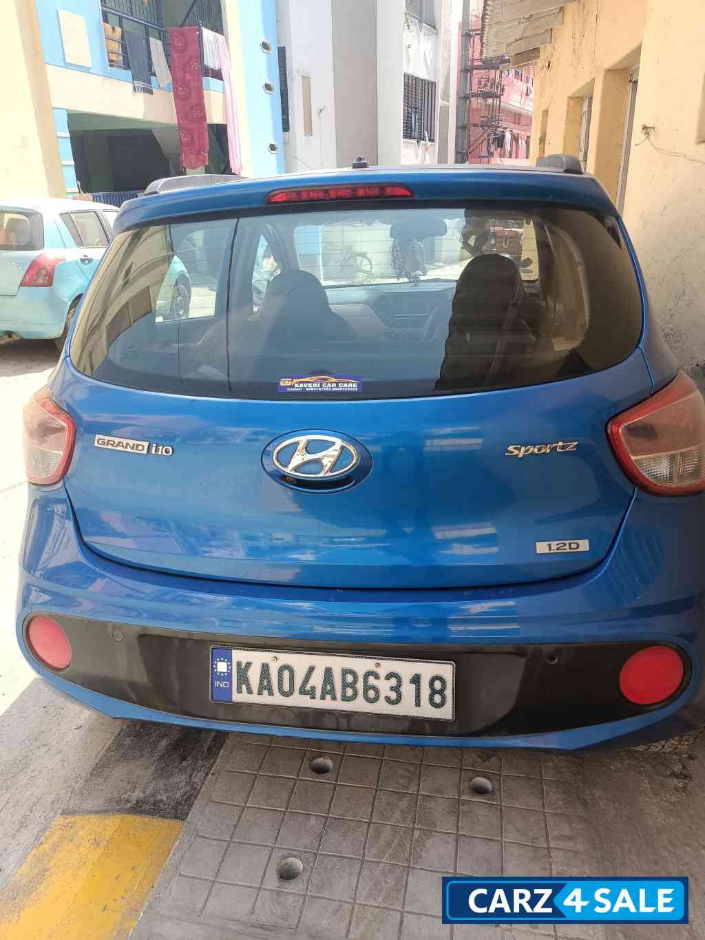 Marine Blue Hyundai i10 I10 grand sportz 1.2 crdi