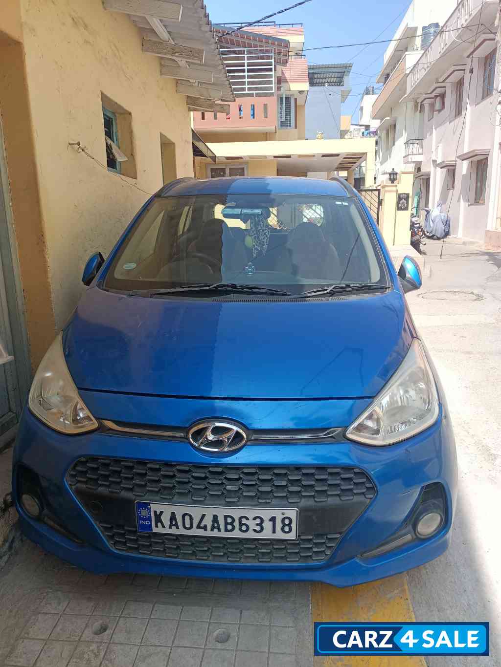 Marine Blue Hyundai i10 I10 grand sportz 1.2 crdi