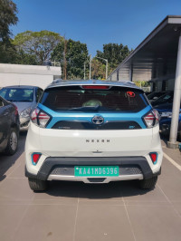 White Tata Nexon EV ZX plus