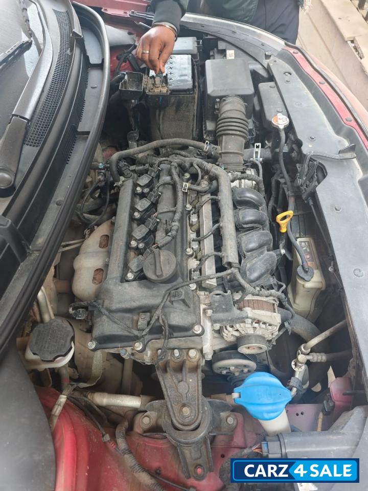 Red Hyundai Elite i20 Sportz plus 1.2 petrol