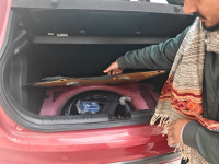 Red Hyundai Elite i20 Sportz plus 1.2 petrol