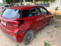 Red Hyundai Elite i20 Sportz plus 1.2 petrol
