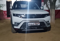 White Maruti Suzuki Vitara Brezza 2024