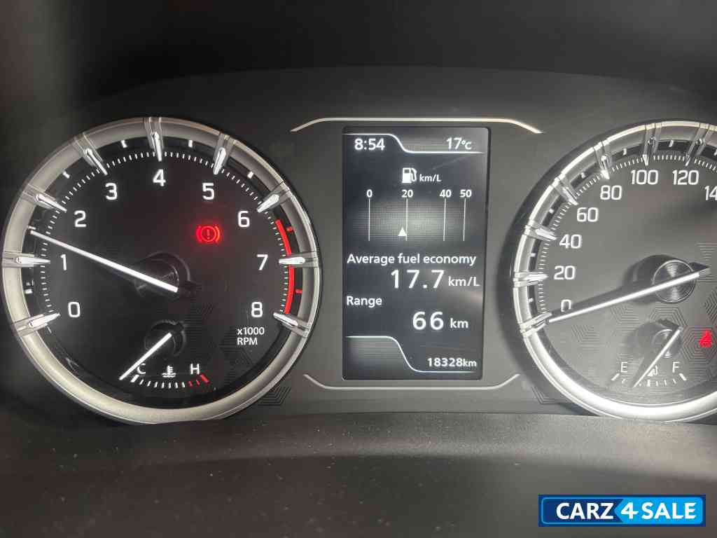 White Maruti Suzuki Grand Vitara Delta smart hybrid