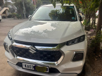 White Maruti Suzuki Grand Vitara Delta smart hybrid