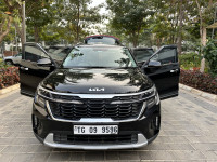 Black Kia Seltos HTX 1.5 IVT