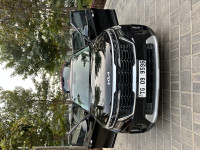 Black Kia Seltos HTX 1.5 IVT