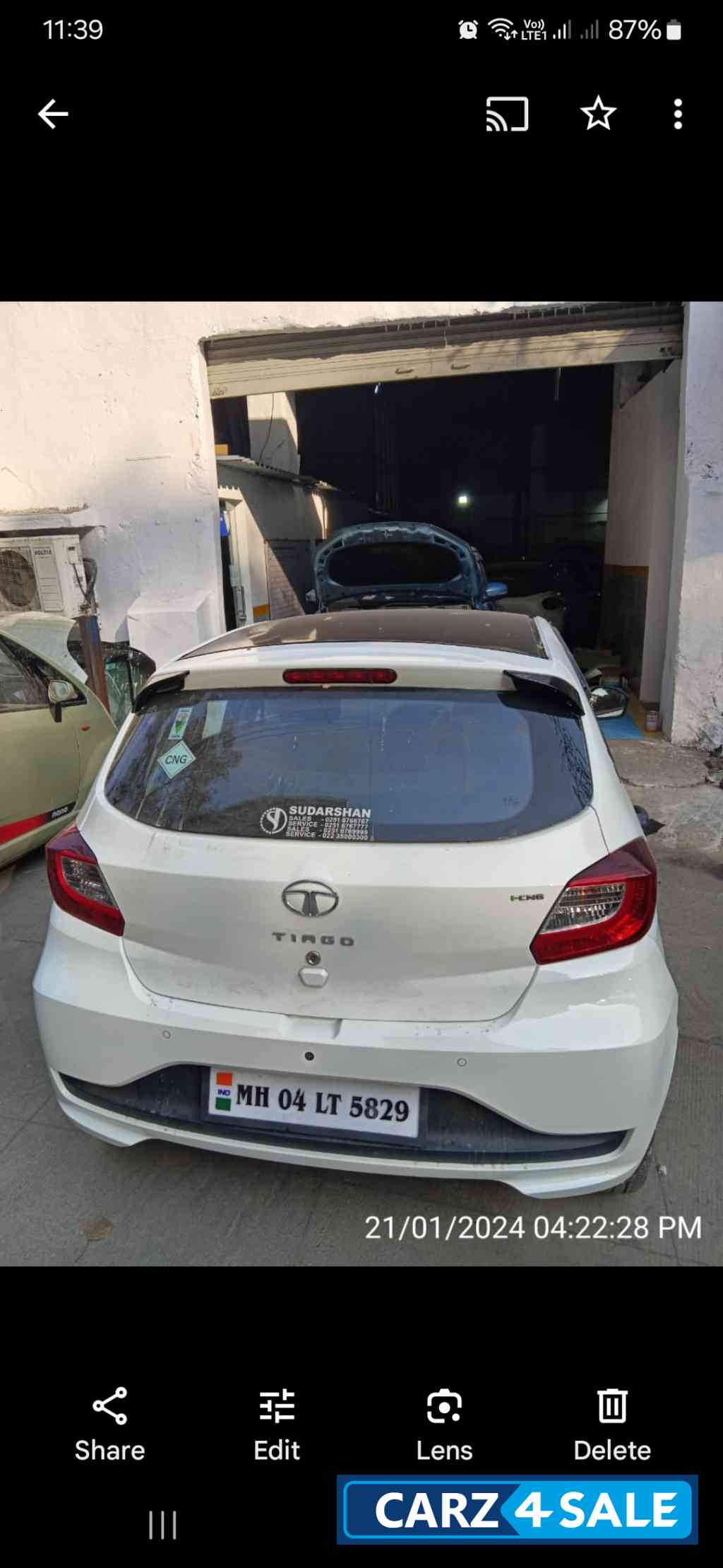 Tata Tiago CNG XM