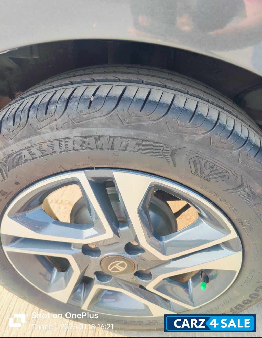 Daytona Grey Tata Tiago XZ Plus Revotron