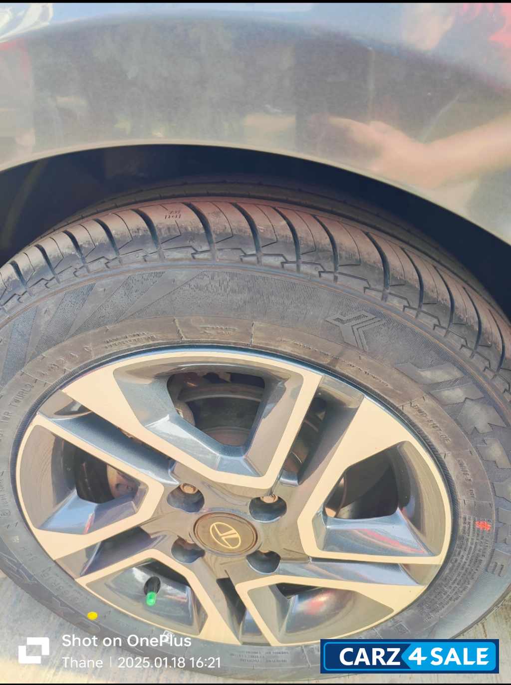 Daytona Grey Tata Tiago XZ Plus Revotron