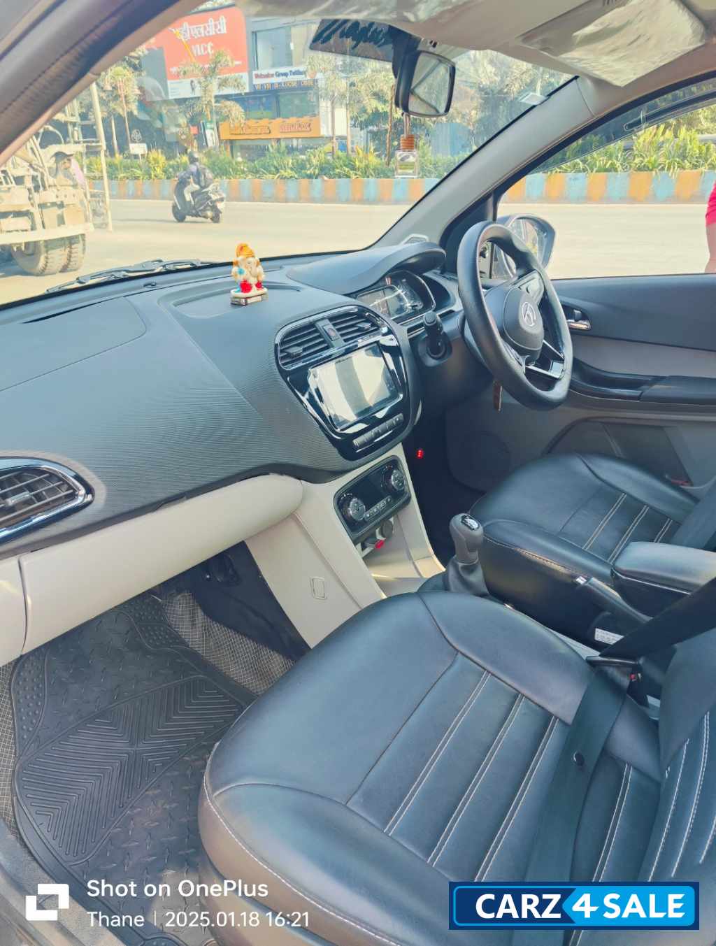 Daytona Grey Tata Tiago XZ Plus Revotron