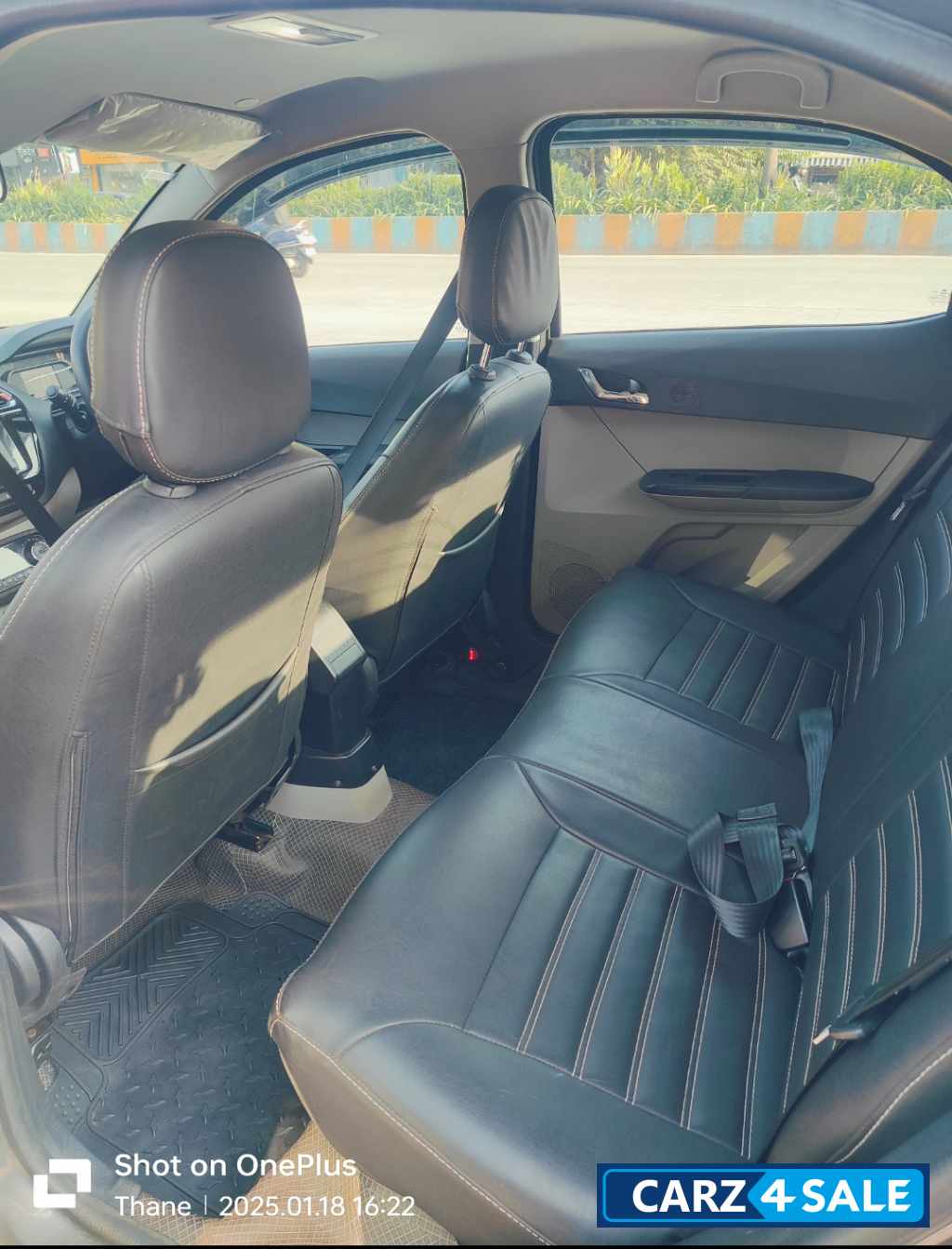 Daytona Grey Tata Tiago XZ Plus Revotron