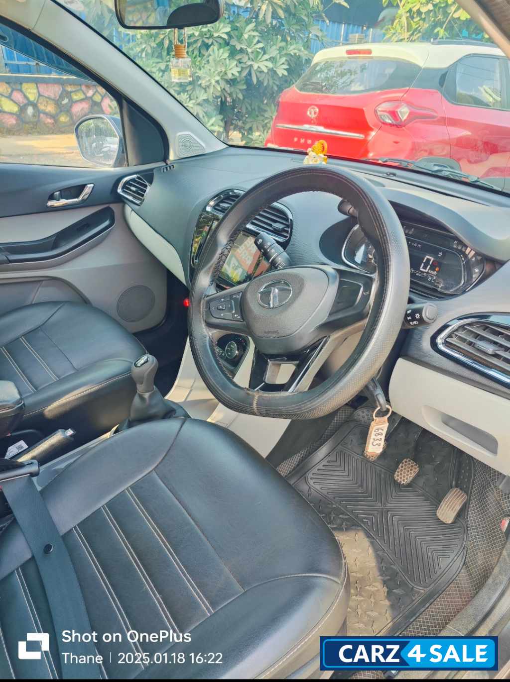 Daytona Grey Tata Tiago XZ Plus Revotron