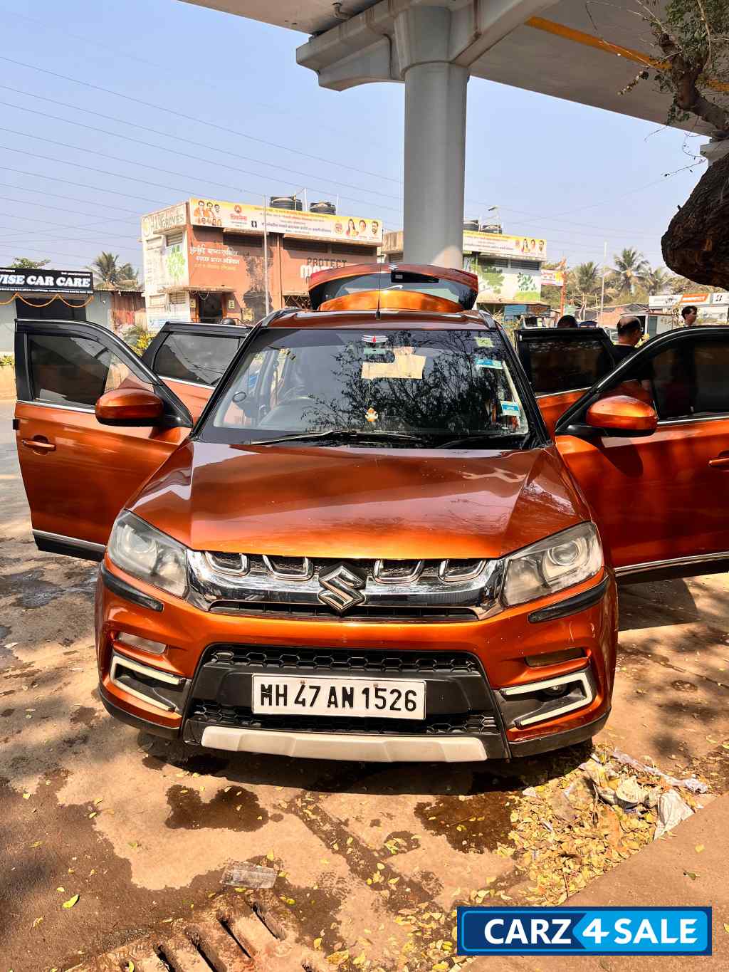 Autumn Orange Maruti Suzuki Vitara Brezza zdi