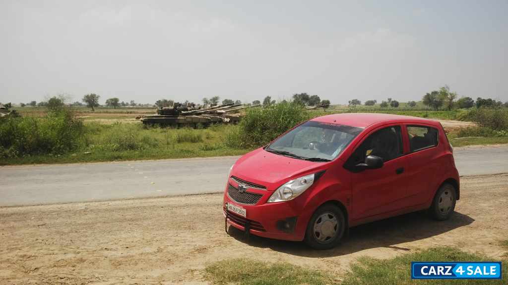 Super Red Chevrolet Beat ls petrol