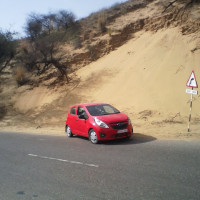 Super Red Chevrolet Beat ls petrol