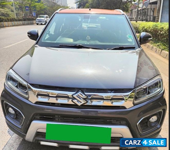 Autumn Orange & Granite Grey Maruti Suzuki Vitara Brezza ZXi plus Dual Tone