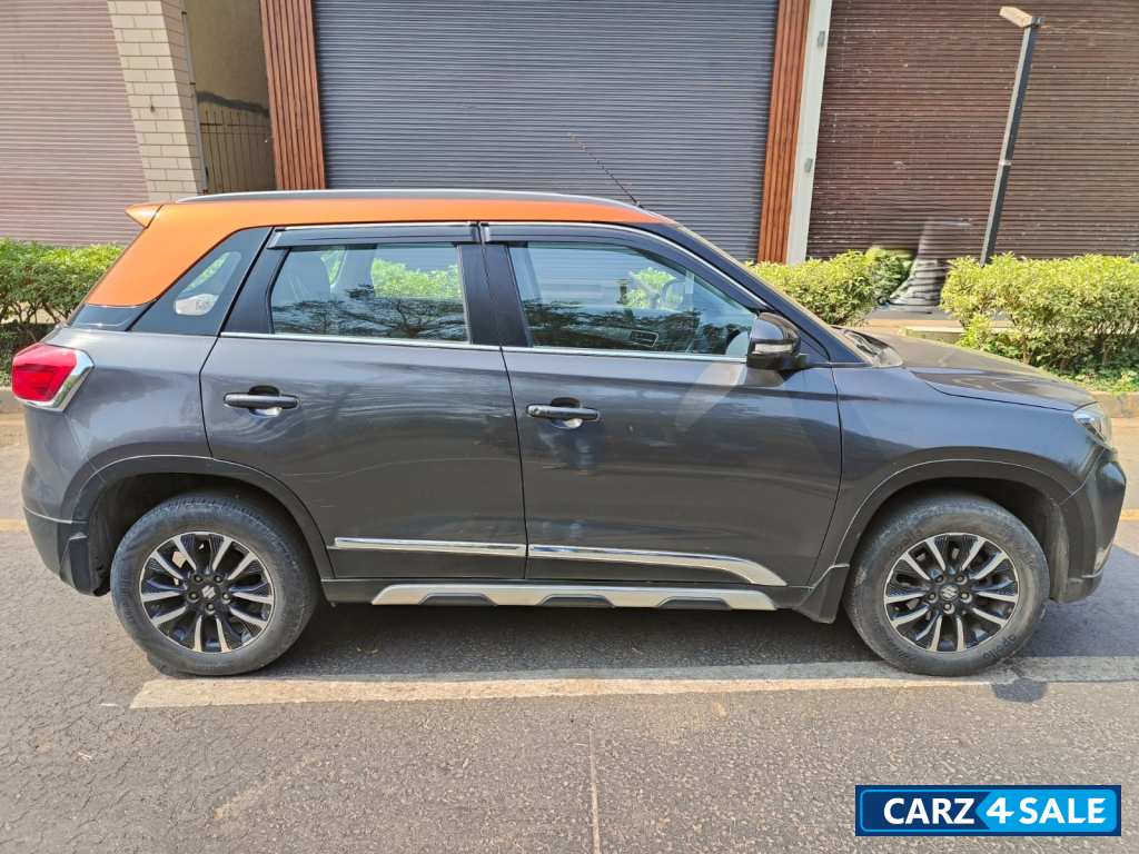 Autumn Orange & Granite Grey Maruti Suzuki Vitara Brezza ZXi plus Dual Tone