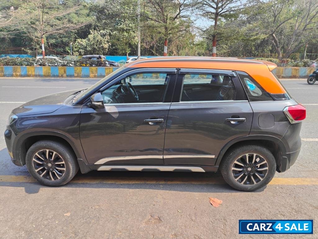 Autumn Orange & Granite Grey Maruti Suzuki Vitara Brezza ZXi plus Dual Tone