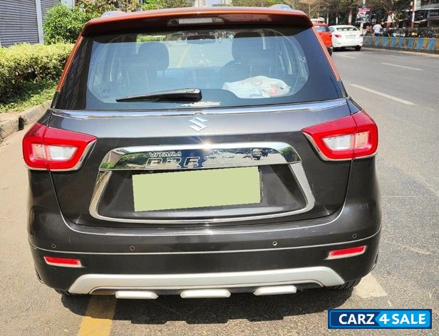 Autumn Orange & Granite Grey Maruti Suzuki Vitara Brezza ZXi plus Dual Tone