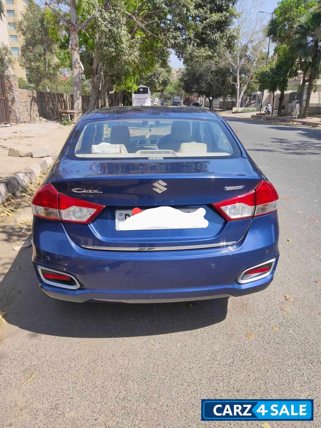 Nexa Blue Maruti Suzuki Ciaz Delta Petrol hybrid