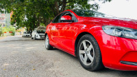 Red Volvo V40